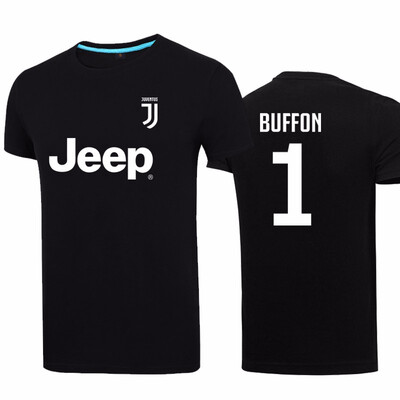 

2018 C Ronaldo Jerseys T Shirt Footballs Juventus Logo Mens Cotton T Shirt Tee Camiseta Masculina Soccer Jersey Football Shirt
