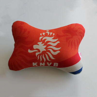 

Russia World Cup 2018 Automobile Cotton Hemp Bone Pillow Cartoon Head Pillow Neck Pillow Fans Souvenirs