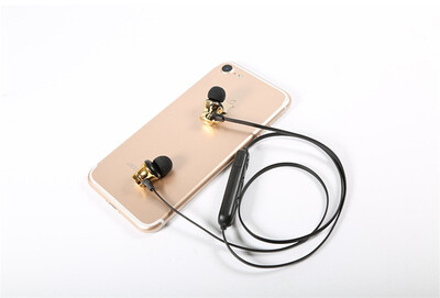 

Magnet Bluetooth Earphone Stereo Sports Wireless Bluetooth Headphone Headset Rose Gold Earphones With Mic for iPhone Xiaomi