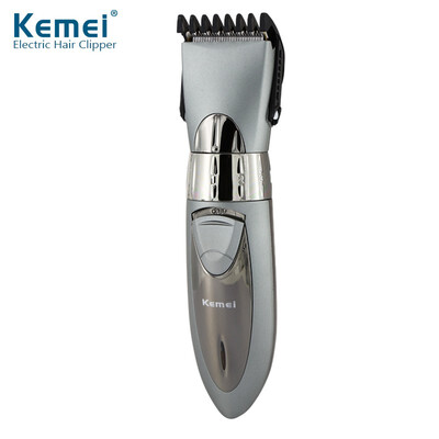 

Kemei605 Electric Washable Rechargeable Hair Clipper Hair Trimmer Shaver Wireless Adjustable Clipper Free