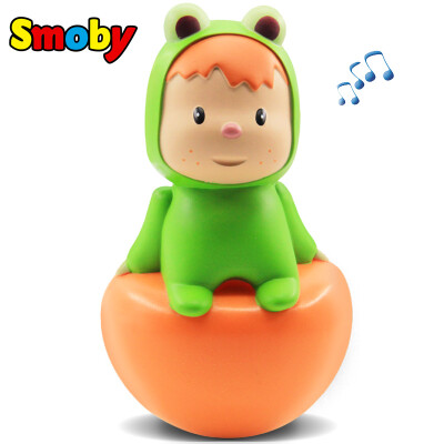 

French Smoby infant tumbler toy baby rattle toy 3-6-12 months early education puzzle enlightenment frog age gift