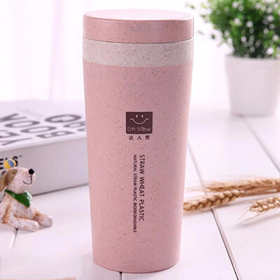 

DIHE Wheat Straw Double Deck Vacuum Cup Cover Band Environmental Protection