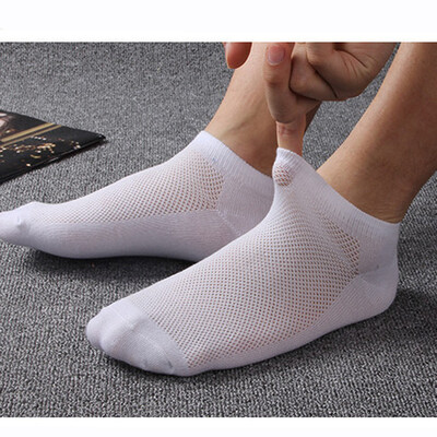 

Mens Boat Socks Polyester Cotton Socks Summer Light Foot Socks Cotton Socks