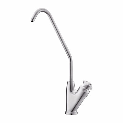 

304 stainless steel pure tap single cold drinking water kitchen faucet
