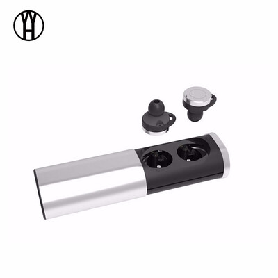 

WH Mini Wireless Bluetooth earphone portable Sport headphone Handsfree Stereo music earbud with Mic Power bank for mobile phone