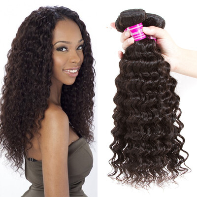 

8A Brazilian Virgin Human Hair Deep Wave Bundles Wholesale 100 Unprocessed Virgin Human Hair Bundles