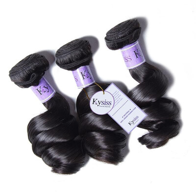 

UNice Hair Kysiss Virgin Series Brazilian Loose Wave 4 Bundles 100 Human Hair Extension Unprocessed Virgin Hair Bundles 16-26"