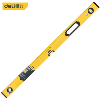 

Deli deli strong magnetic level aluminum alloy level measuring ruler level 1000mm DL9831000B