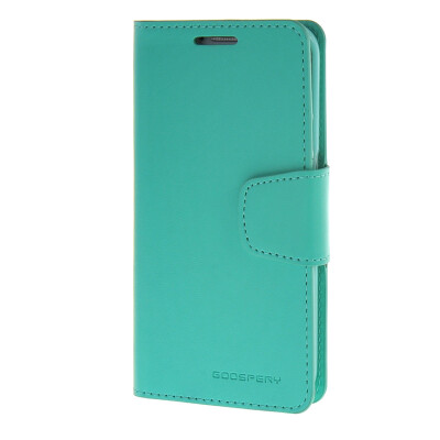 

MOONCASE Case for Samsung Galaxy S6 Edge PU Leather Flip Wallet Card Slot Stand Back Cover Green