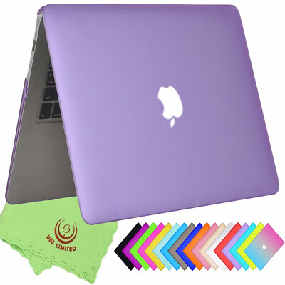 

UESWILL Smooth Soft-Touch Matte Frosted Hard Shell Case Cover for MacBook Air 11" Model A1370A1465 - Purple