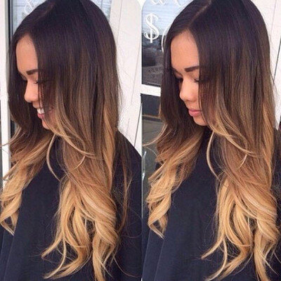 

T-top Hair Body Wave 3 Tone T1B427 Blonde Ombre With Dark Roots 100 Virgin Human Hair Glueless Lace Front Wig Bleached Knots Wi