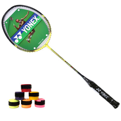 

Yonex YONEX badminton racket yy badminton full carbon men&women ISOlite3 yellow single shot has been threaded