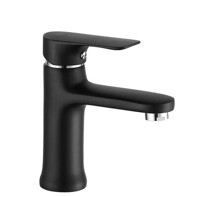 

Micoe 2018 new contemporary bathroom faucet single-handle single-hole basin faucet hot&cold faucet white black