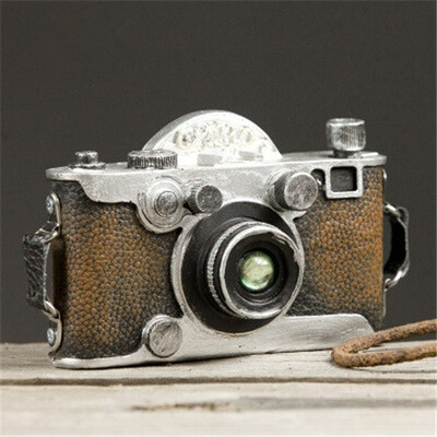 

Zakka retro nostalgic camera furniture decoration creative American living room home props decorations ornaments