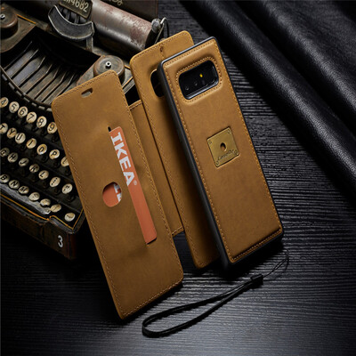 

Samsung Galaxy S8S8 Plus Luxury Leather Commerce Multi-function Wallet Card Clip Stand Phone case