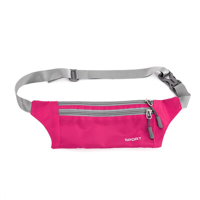 

Waterproof Running Belt Bum Waist Pouch Fanny Pack Camping Sport Hiking Zip Bag