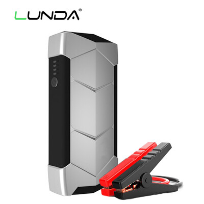 

LUNDA Smart Car Jump Starter ультратонкий мини-многофункциональный портативный источник питания 8000mAh Запуск 2,0-литровых бензиновых автомобилей