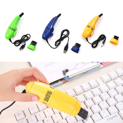 

1X Mini Computer Vacuum USB Keyboard Cleaner PC Laptop Brush Dust Cleaning Kit
