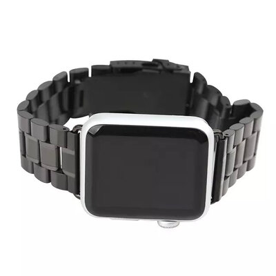 

iVAPO Apple ремешок для часов 38mm42mm производство нержавеющей стали Solid Stainless Steel Metal Apple Watch Strap Unique Polishing Process 5 подряд