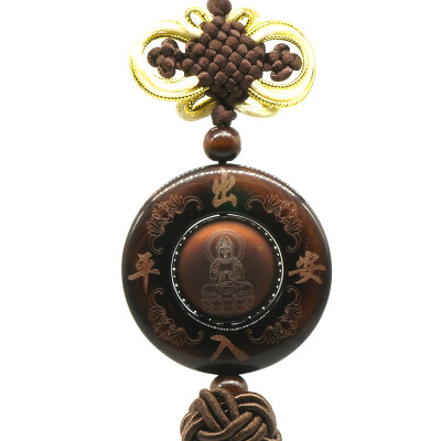 

Jingdong supermarket] hi Ya-way car pendant ornaments Guanyin Buddha car ornaments imitation mahogany car decoration supplies xy15008