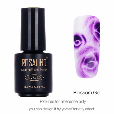 

ROSALIND Gel 1S 7ml DIY Blossom Gel Polish Professional Soak Off UV For Manicure Nail Art Semi Vernis Permanant Gel Lacquer