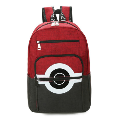 

New Fashion Cartoon Canvas Backpack Bag for Girls&Boys Student School Bag Youth Male&Female Rucksack Travel Bag Pack