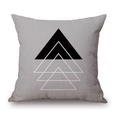 

Cntomlv Christmas geometry Cushion covers Cotton linen sequin pillow cover for Sofa bed Nordic decorative pillow case almofadas