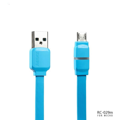 

REMAX Breathe LED Micro USB data cable 21A fast charging sync Transfer Flat charger cable with smart for samsungxiaomi