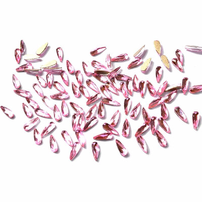 

10pcs Nail Art Water Droplets Drill DIY Jewelry Accessories Shiny Decorator