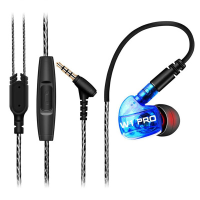 

New W1 Pro Wired Stereo Sports Earphones In-Ear Hifi Headphones with Detachable Cable, Hands-free calling for iPhone Samsung MP3 PC