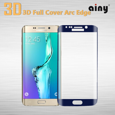 

Ainy гальваническое защитное стекло screen protector для Samsung s6 edge 0.2mm