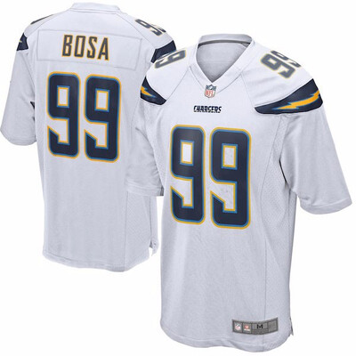 

Mens Los Angeles Chargers Joey Bosa Nike White Game Jersey