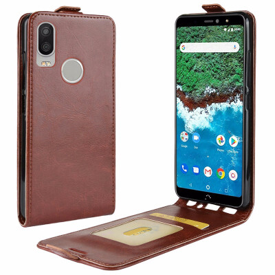 

for BQ Aquaris X2 WIERSS Flip Leather Case for BQ Aquaris X2 Pro Retro Wallet Case Leather Cover Cases Fundas Capa Coque Etui