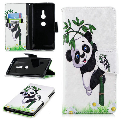 

BEFOSPEY Painting PU LeatherSoft TPU Card Slot Stand Wallet Case For Sony Xperia XZ257"2018