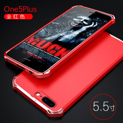 

Goowiiz Phone Case For Oneplus 5 Fashion Plating Matte Hard PC Hybrid Prevent falling Full Protection