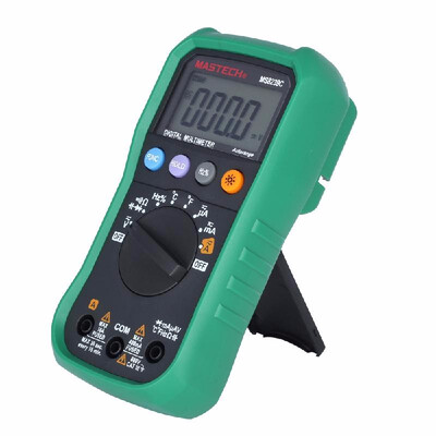 

Palm Size MASTECH MS8239C Auto Ranging Digital Multimeters wFrequency Capacitance & Temperature Test