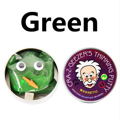 

2018 DIY Magnetic Polymer Clay Intelligent Rubber Magnet Plasticine Mud Magic playdough Bounce Toys Kids Gift thinking Putty