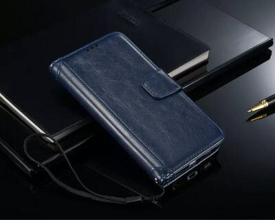 

MITI S6 Cases Business Style Crazy Horse Skins PU Leather Flip Case Samsung Galaxy S6 G9200 Card Slot Photo Frame Wallet Cover