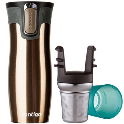 

Вакуумная кружка Contigo из нержавеющей стали