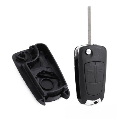 

2 Button Remote Flip Key Case For Vauxhall Opel Corsa Astra Vectra Zafira