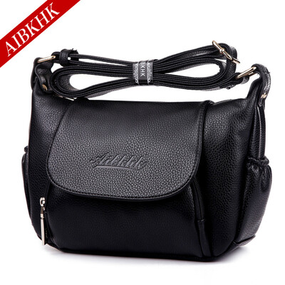 

Aibkhk женщин натуральная кожа сумки с 2-слойные кожа коровы мода тобаго сумка Cross body сумка четыре цвета M022