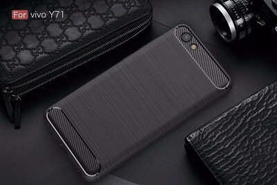 

for vivo Y71 WIERSS Shockproof phone case cover for vivo Y71 Slim Armor case Back cover Fundas Capa Coque