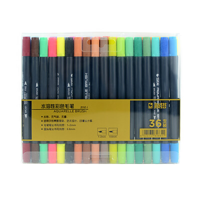 

Star STA 3110 1 color double head water soluble soft marker pen beauty signature pen comic soft pen