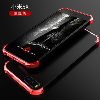 

Goowiiz Phone Case For Xiaomi Mi 5X6 Fashion Plating Matte Hard PC Hybrid Prevent falling Full Protection