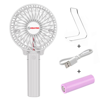 

Foldable Hand Fans Battery Operated Rechargeable Handheld Mini Fan Electric Personal Fans Hand Bar Desktop Fan