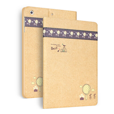 

MITI Luxury Leather Case For iPad Air 2 Colorful Drawing Cover Case For New iPad Air 2 For iPad 6 with One Fold High Quality