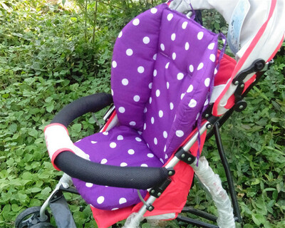 

mymei коляску место коляске коврик подушки Purple хлопок детской ребенка