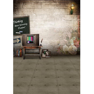 

Grey Stone Wall Photo Backdrop 57FT Vinyl Fabric Cloth Digital Printing Photo Background s-769