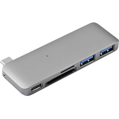 

HyperDrive adapter Apple Lenovo Dell computer notebook accessories usb-c converter type-c docking converter silver