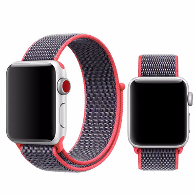 

Nylon sport loop strap For Apple Watch band 42mm 38mm iWatch 321 bracelet hook-and-loop wrist watchband accessories